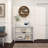 Sasha 3 Piece Circle Rattan Tiered Shelf