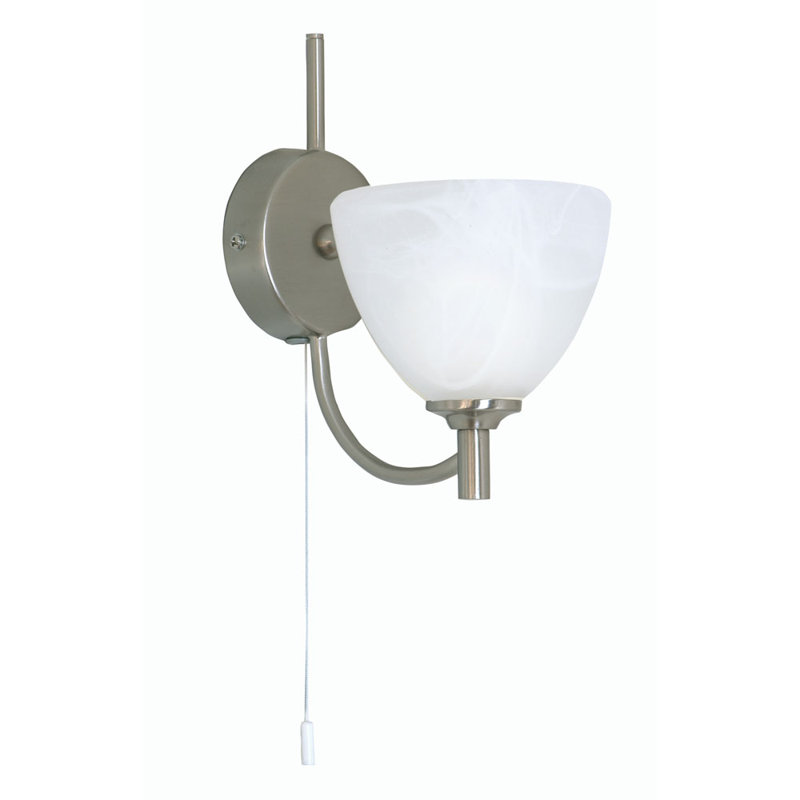 Bradenville Armed Sconce, Antique Chrome