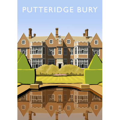 'Putteridge Bury' by Richard O'Neil - Print