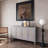 Accent Cabinet 4 Shutter Door Wooden Cabinet-212805651