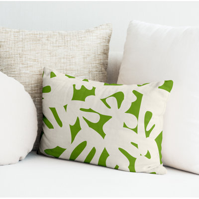 Coussin décoratif intérieur / extérieur en polyester filé Sheri