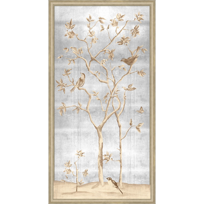 Shimmering Chinoiserie " Shimmering Chinoiserie 1 " Print