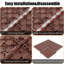 Carreaux de terrasse en plastique emboîtables-124467552