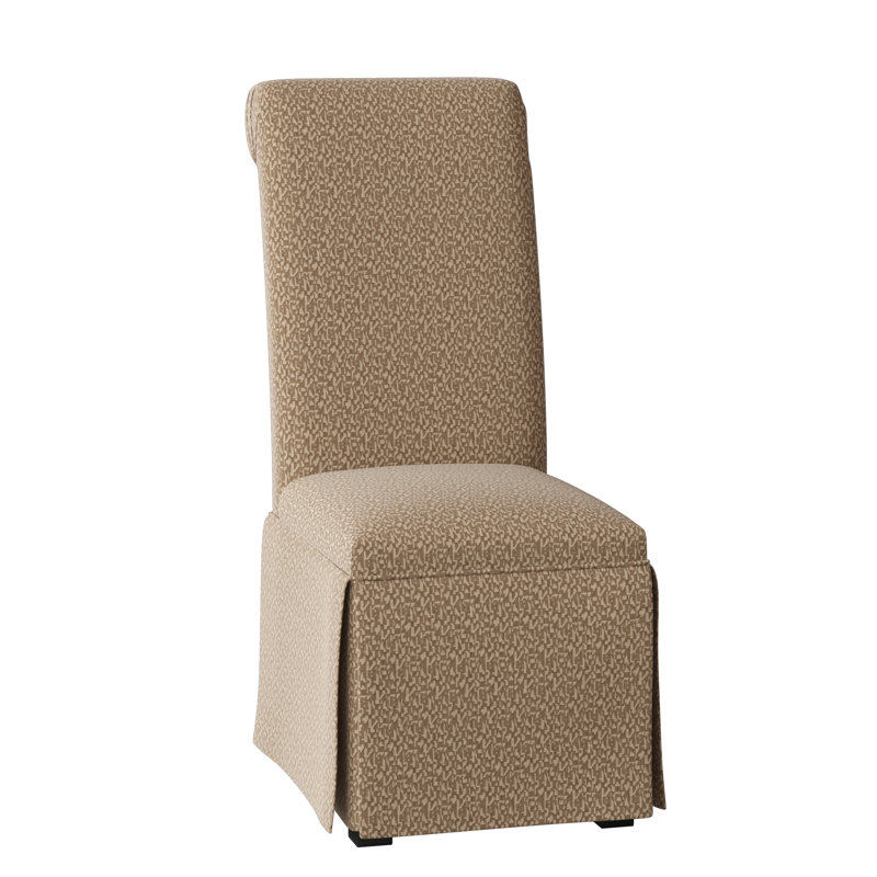 Susanna 20.25'' H Upholstered Side Chair, Black Satin, 5010-092