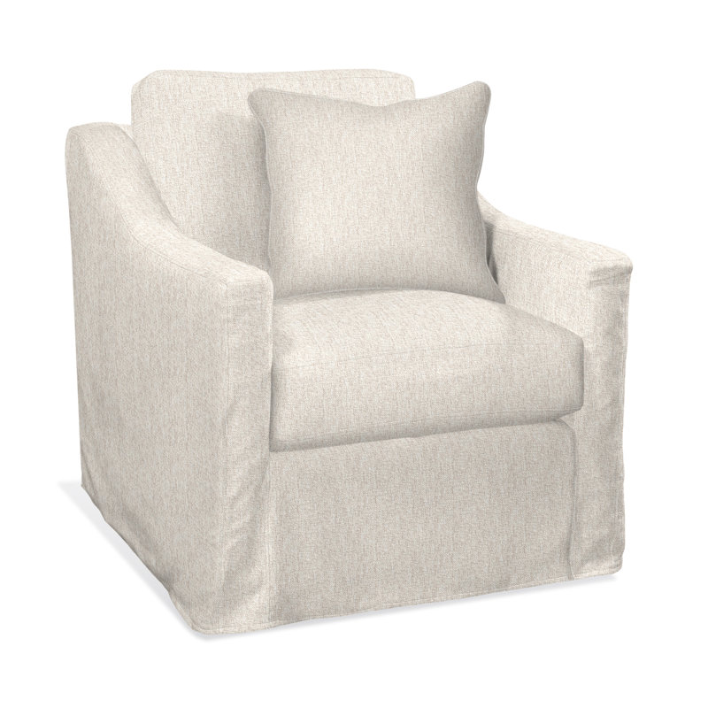 Oliver Armchair, Snow Crypton Performance; 0884-91