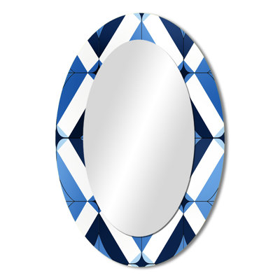 Valia - Modern Oval Wall Mirror