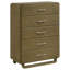Commode 5 tiroirs Graciemay Muscade