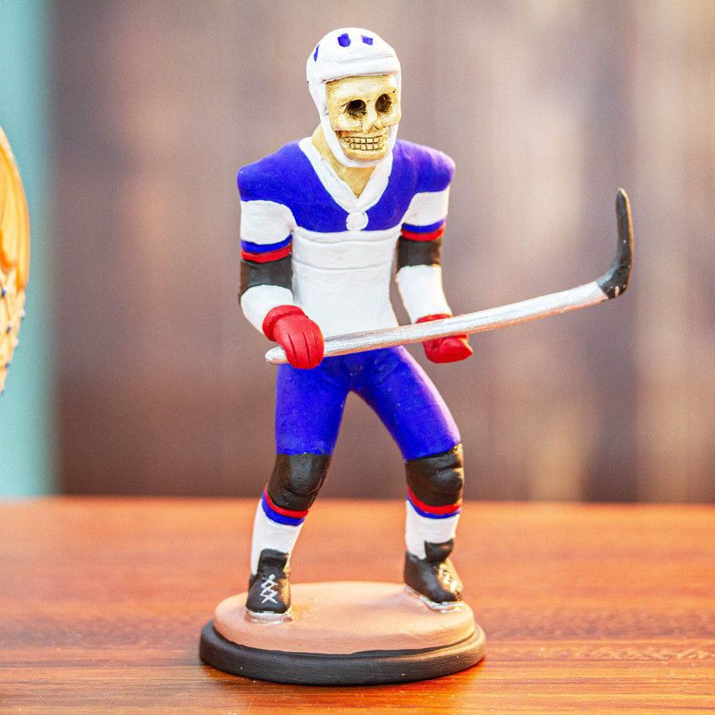 Figurine Umbria Hockey De Los Muertos