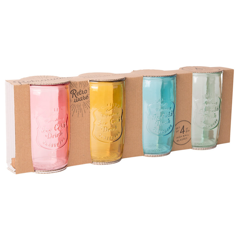20 oz. Retroware Bee Verre Highball