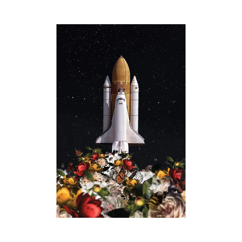 «I'm Find My Way Back to You» par Karen Cantuq - reproduction d'art sur toile tendue, H 18 po x l 12 po x 1,5 po