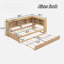 Lit de jour moderne avec lit gigogne, armoires de rangement et ports USB-1065211517