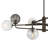 Oberon 8-Light Sputnik Modern Linear Chandelier-111732591