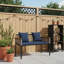 Poly Rattan Outdoor Bench-1324912485-1324912487