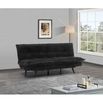 Corduroy Multi-Functional Click Clack Plush Futon
