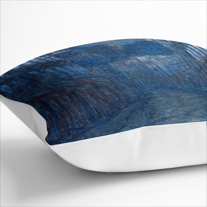 Square Cushion, 40cm H x 40cm W x 15cm D, White
