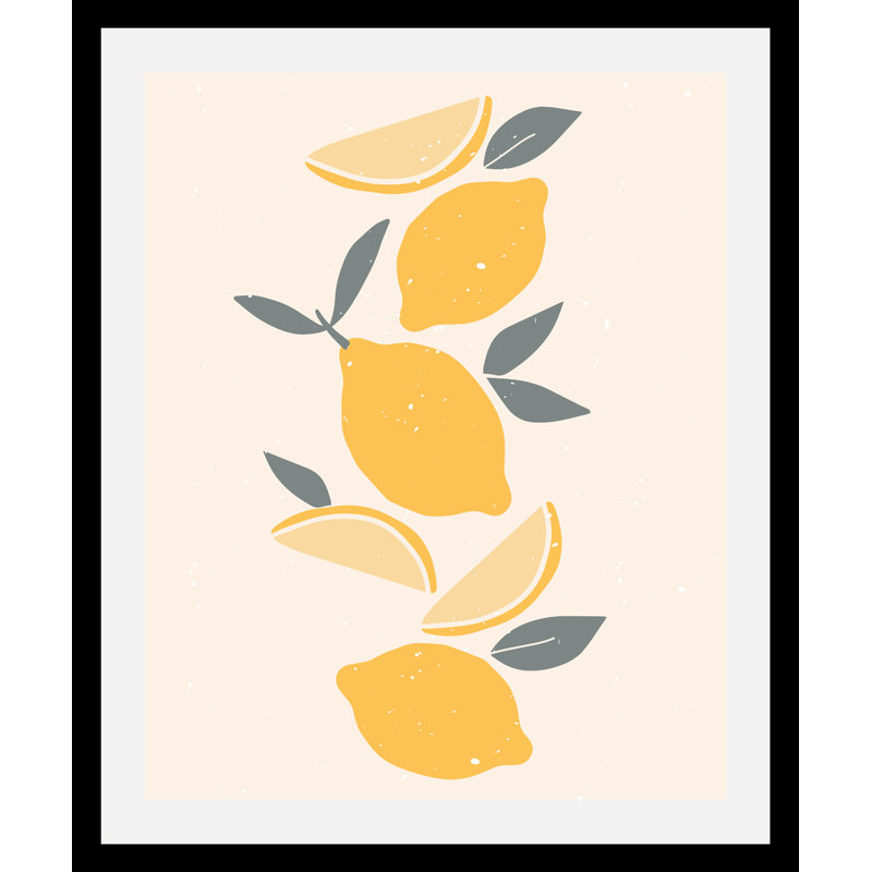 Citrus Dream - Single Picture Frame Print, 70cm H x 50cm W