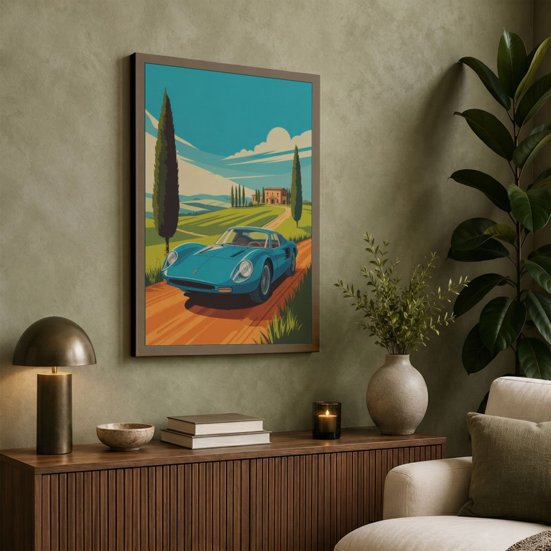 Print, 18x12 - 45.7 x 30.5 cm, Ochre Border