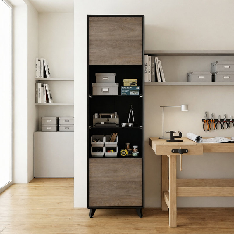 Vertical Garage Storage Cabinet
