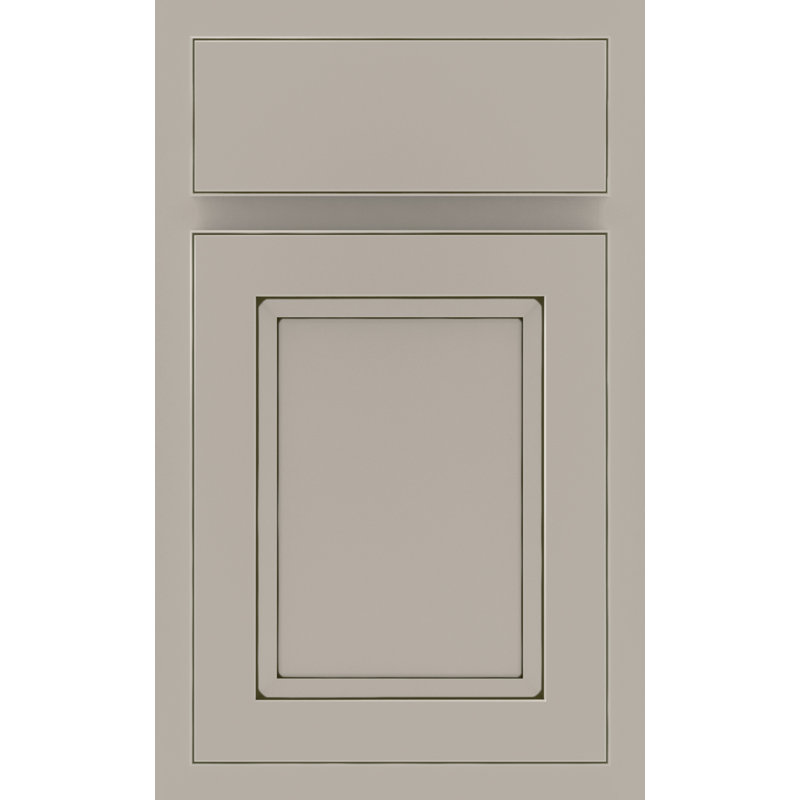 Dwelling Value Lanning Door Sample, Evening Shadow/Stone Glaze, Maple
