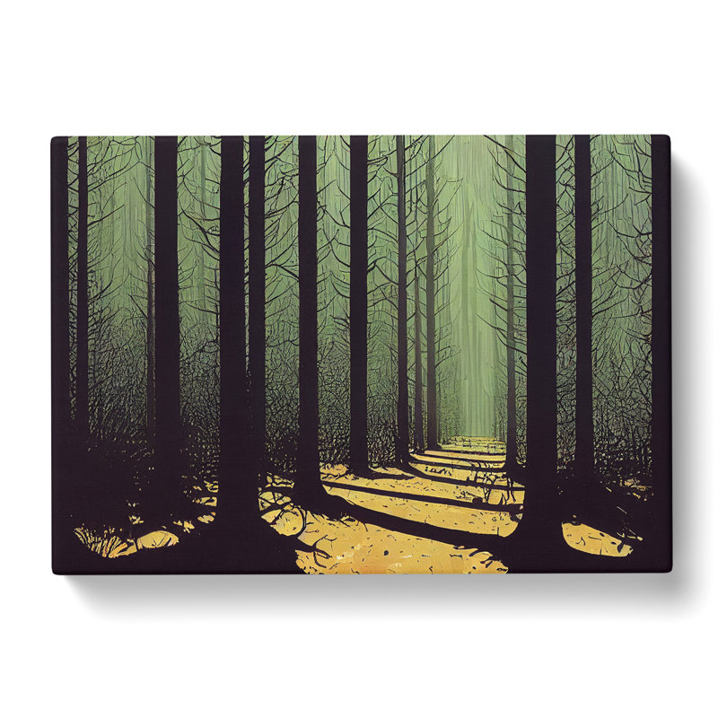 An Imaginative Forest - Wrapped Canvas Print, 50cm H x 76cm W x 3cm D