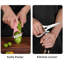 Stainless Steel Kitchen Knife Block Set, 9 - Pieces Knife Set, Ultra Sharp Knife Set (PINK KNIFE 9PCS)