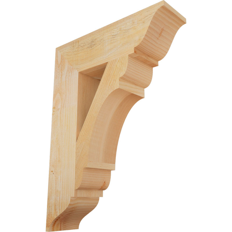 Support olympique traditionnel, H 30 po x l 5,5 po x P 22 po, Douglas (brut)