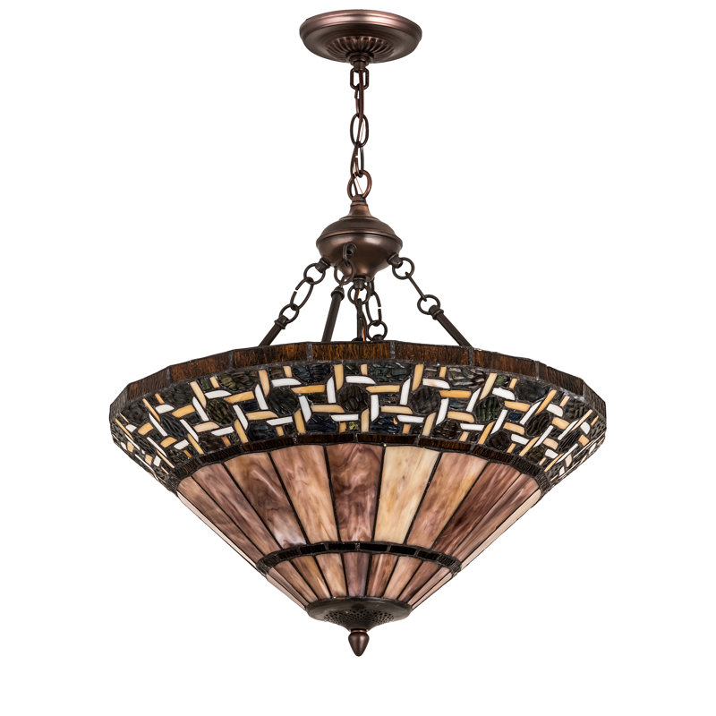 Luminaire suspendu bol 6 lumières Ilona