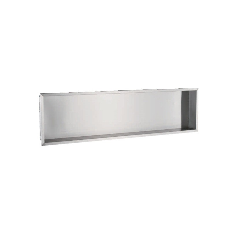 Niche pour la douche, Nickel brossé