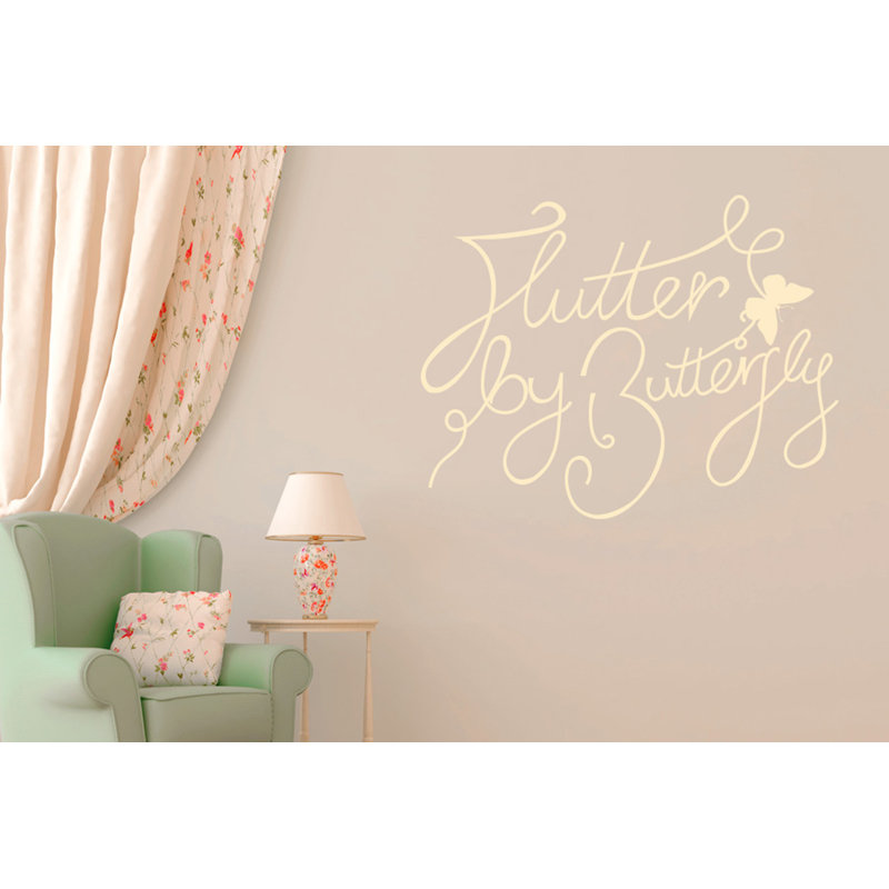 Wall Decal, Beige, Medium