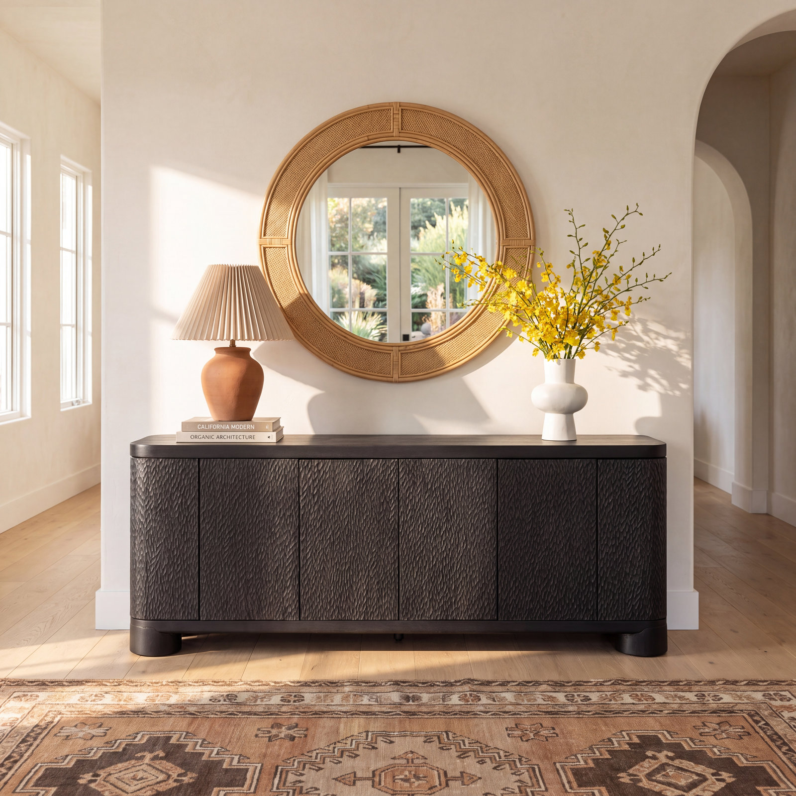 Carved Mango Sideboard