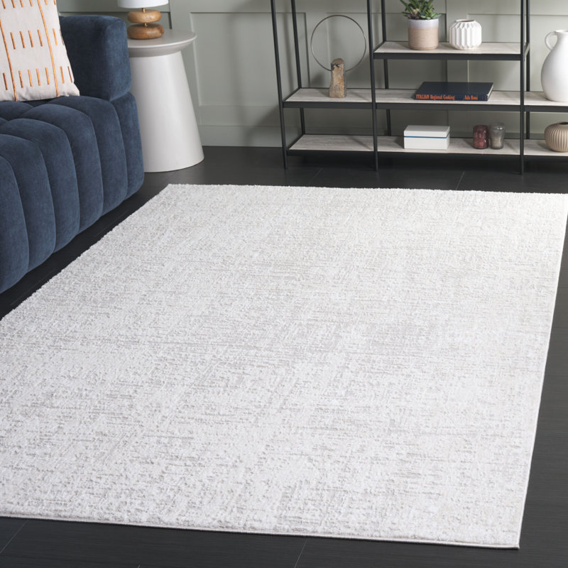 Tapis abstrait Bezons Performance, Carré 6 pi 7 po