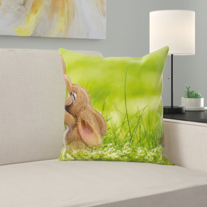 Microsuede Throw Pillow