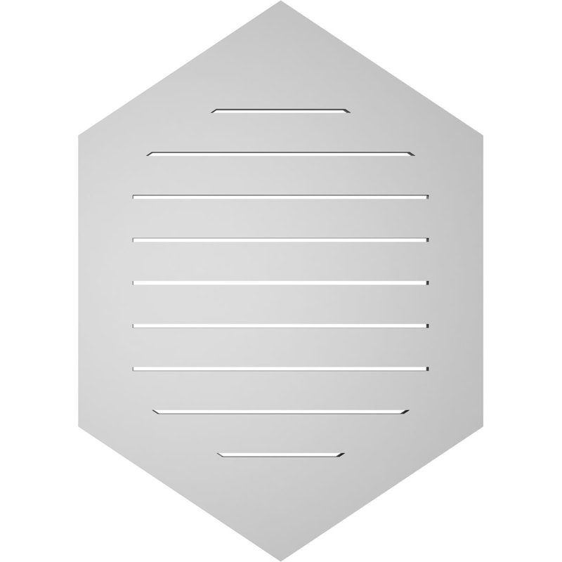 Pente verticale verticale en uréthane 8 pi, 1" H x 26" W x 36" L