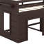 Lit mezzanine avec tiroirs et tablette-254036197