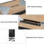 Commode d'appoint en fer Yoland