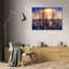 Planche Alcott Hill®, art sur toile tendue, Savanah Gallery, Abstract Sunset-2107093982