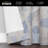Eclipse 100% Blackout Curtain, Larissa Leaf Grommet Curtain, 63 in Long x 50 in Wide, Patterned 100% Blackout Curtain, Thermal Insulated Curtain for Living Room or Bedroom, 1 Window Curtain, Sky Blue-109248789-109248785