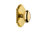 Grandeur Arc Plate Single Dummy with Eden Prairie Door Knob