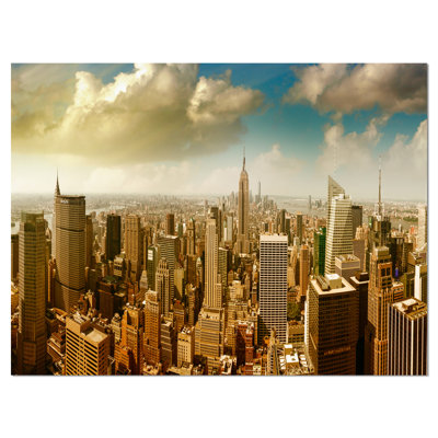 " Midtown And Downtown Manhattan "