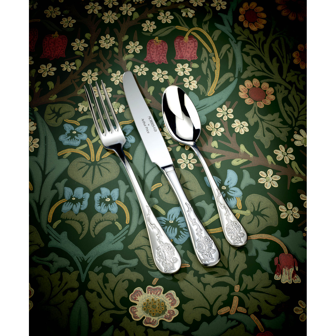 Morris & Co. By Arthur Price Blackthorn 24 Piece Cutlery Set