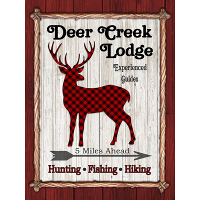 «Deer Creek Lodge» par Laurie Furnell, reproduction d'art graphique sur toile