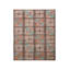 Distressed Homage Hand Knotted Wool Geometric Area Rug-1266602650