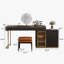 Dressing Table with Mirror-446297741-446297730