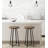 Counter Stool with Metal Frame