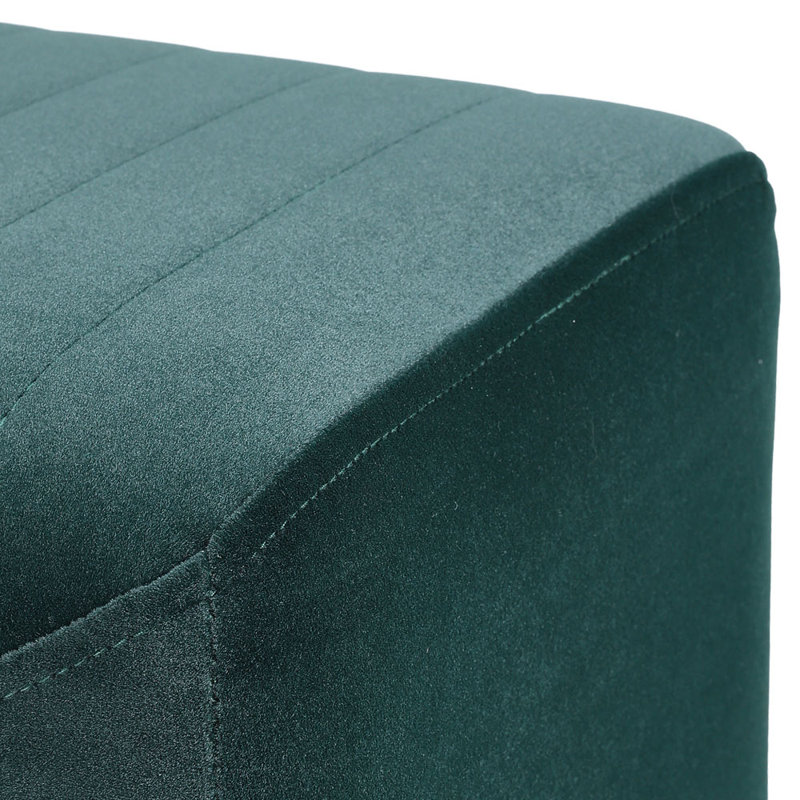 Velvet Upholstered Bench