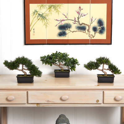 8.5'' Faux Bonsai Plant in Planter