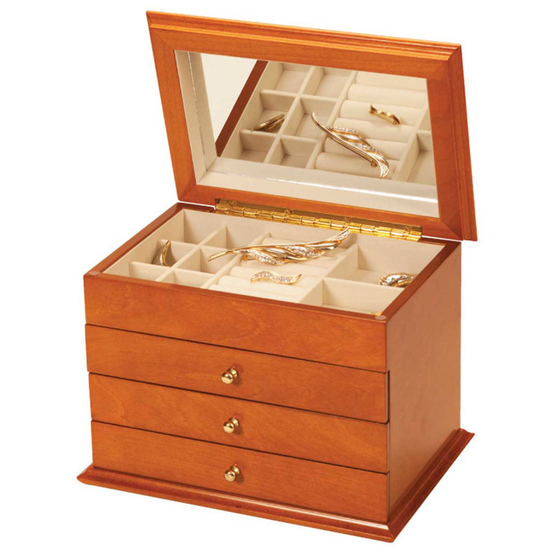 Wood Jewellery Box +