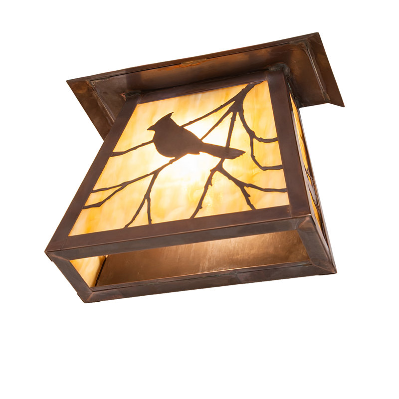1 - Light Flush Mounted Sconce