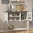 39.4" W Sideboard with Glass Door and Adjustable Shelf-1172134889