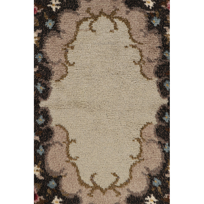 Vintage One-of-a-Kind 4'4x6'8 Hand Knotted Area Rug